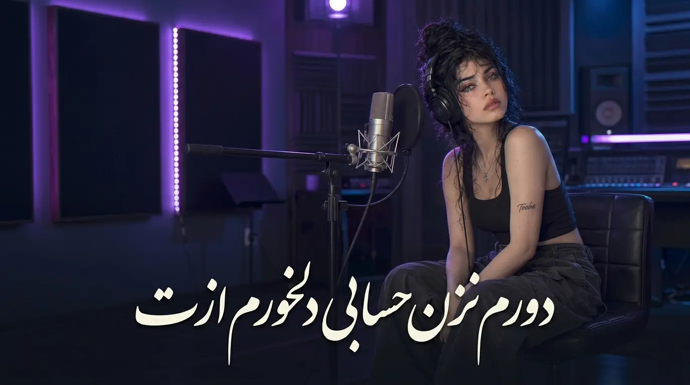 دانلود آهنگ دورم نزن حسابی دلخورم ازت دورت شلوغه منم که تنهام این وسط